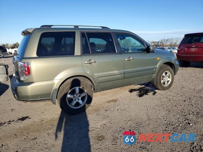 Trzecie zdjęcie samochodu z tyłu: 2007 HONDA PILOT EXL VIN:5FNYF18557B003978 - miniatura