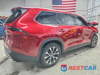 Trzecie zdjęcie samochodu z tyłu: 2025 TOYOTA GRAND HIGHLANDER HYBRID MAX LIMITED VIN:5TDADAB59SS014311 - miniatura