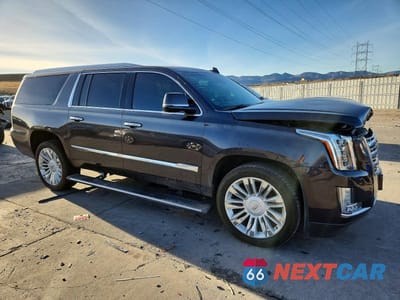 Czwarte zdjęcie samochodu z boku: 2016 CADILLAC ESCALADE ESV PLATINUM VIN:1GYS4KKJ9GR350600 - miniatura