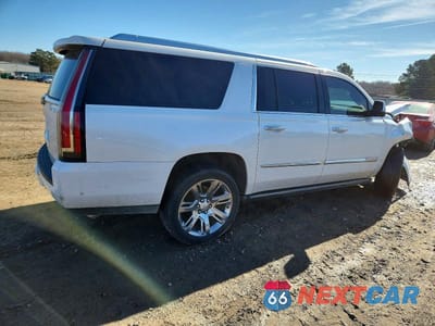 Trzecie zdjęcie samochodu z tyłu: 2017 CADILLAC ESCALADE ESV PREMIUM LUXURY VIN:1GYS3JKJ4HR235899 - miniatura