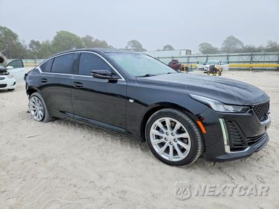 Czwarte zdjęcie samochodu z boku: 2023 CADILLAC CT5 LUXURY VIN:1G6DM5RK5P0109414 - miniatura