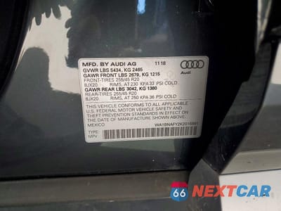 Zdjęcie 13 z 13 samochodu: 2019 AUDI Q5 PREMIUM PLUS VIN:WA1BNAFY2K2016991 - miniatura