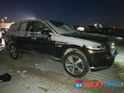 Czwarte zdjęcie samochodu z boku: 2021 GENESIS GV80 BASE VIN:KMUHBDSB5MU043327 - miniatura