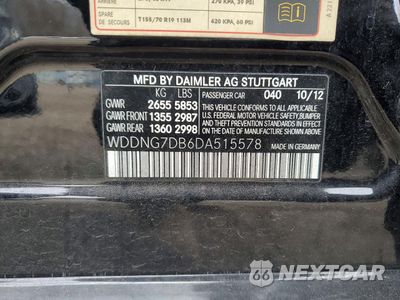 Zdjęcie 12 z 12 samochodu: 2013 MERCEDES-BENZ S 550 VIN:WDDNG7DB6DA515578 - miniatura