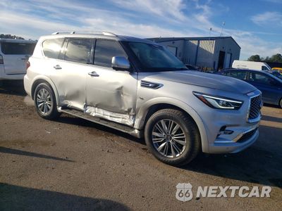 Czwarte zdjęcie samochodu z boku: 2018 INFINITI QX80 BASE VIN:JN8AZ2NFXJ9665007 - miniatura