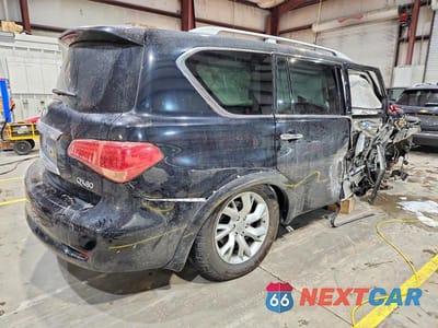 Trzecie zdjęcie samochodu z tyłu: 2014 INFINITI QX80 VIN:JN8AZ2NE2E9063392 - miniatura