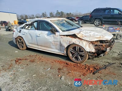 Czwarte zdjęcie samochodu z boku: 2017 AUDI A4 PRESTIGE VIN:WAUFNAF42HN021875 - miniatura