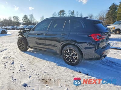 Drugie zdjęcie samochodu z przodu: 2022 BMW X3 XDRIVE30I VIN:5UX53DP09N9N04980 - miniatura