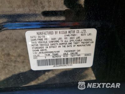 Zdjęcie 12 z 13 samochodu: 2016 INFINITI QX50 VIN:JN1BJ0RR0GM270181 - miniatura