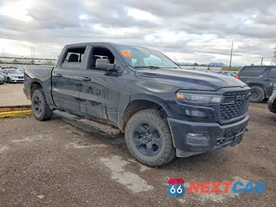 Czwarte zdjęcie samochodu z boku: 2025 RAM 1500 TRADESMAN VIN:1C6SRFGP0SN594641 - miniatura