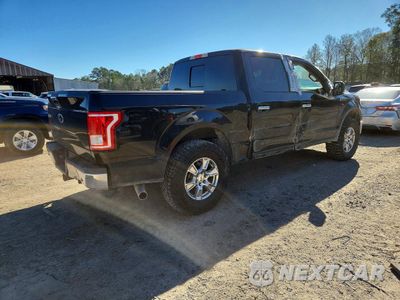 Trzecie zdjęcie samochodu z tyłu: 2017 FORD F150 SUPERCREW VIN:1FTEW1CF2HKC10304 - miniatura