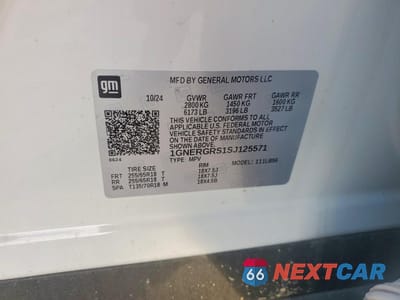 Zdjęcie 14 z 14 samochodu: 2025 CHEVROLET TRAVERSE LT VIN:1GNERGRS1SJ125571 - miniatura