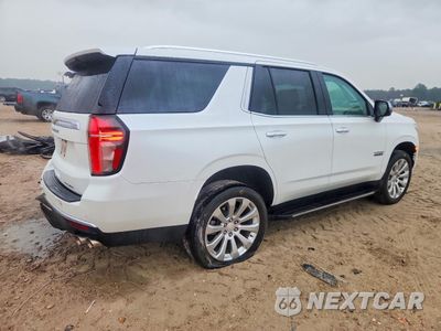 Trzecie zdjęcie samochodu z tyłu: 2023 CHEVROLET TAHOE K1500 PREMIER VIN:1GNSKSKD7PR556138 - miniatura