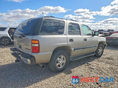 Trzecie zdjęcie samochodu z tyłu: 2001 CHEVROLET TAHOE K1500 VIN:1GNEK13T31J194568 - miniatura