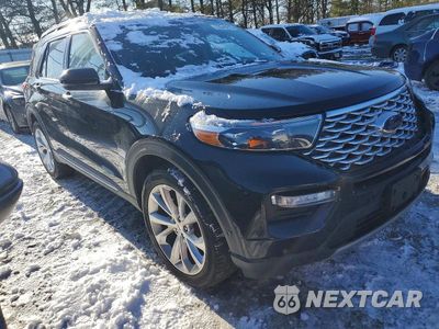 Czwarte zdjęcie samochodu z boku: 2022 FORD EXPLORER PLATINUM VIN:1FM5K8HC5NGA54076 - miniatura
