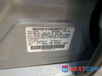 Zdjęcie 12 z 13 samochodu: 2009 INFINITY G37 SEDAN VIN:JNKCV61E69M011214 - miniatura