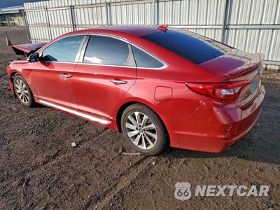 Drugie zdjęcie samochodu z przodu: 2017 HYUNDAI SONATA SPORT VIN:5NPE34AFXHH479209 - miniatura