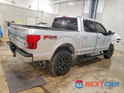 Trzecie zdjęcie samochodu z tyłu: 2018 FORD F150 SUPERCREW VIN:1FTEW1EG7JFB58768 - miniatura