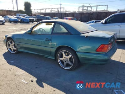 Drugie zdjęcie samochodu z przodu: 1999 MERCEDES-BENZ SL 500 VIN:WDBFA68F6XF175345 - miniatura