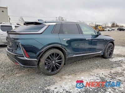 Trzecie zdjęcie samochodu z tyłu: 2024 CADILLAC LYRIQ LUXURY VIN:1GYKPRRL9RZ138189 - miniatura
