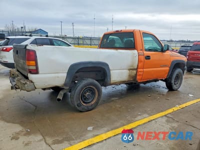 Trzecie zdjęcie samochodu z tyłu: 2001 GMC SIERRA K2500 HEAVY DUTY VIN:1GTHK24U91Z279354 - miniatura