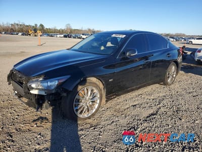 2014 INFINITI Q50 BASE JN1BV7AP9EM687657 - główne zdjęcie licytacji z USA - miniatura