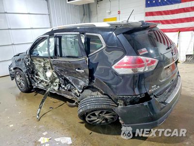 Drugie zdjęcie samochodu z przodu: 2014 NISSAN ROGUE S VIN:5N1AT2MV7EC816122 - miniatura