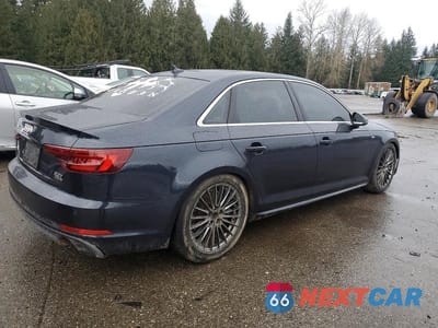 Trzecie zdjęcie samochodu z tyłu: 2018 AUDI A4 PREMIUM PLUS VIN:WAUENAF41JA120020 - miniatura