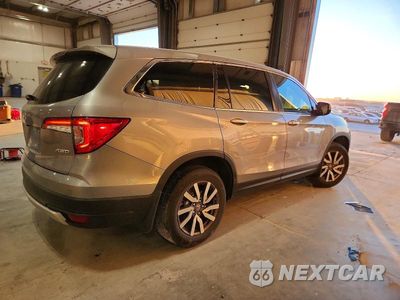 Trzecie zdjęcie samochodu z tyłu: 2020 HONDA PILOT EXL VIN:5FNYF6H53LB068545 - miniatura