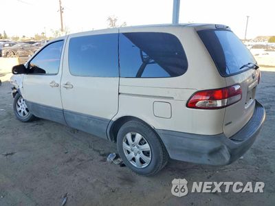 Drugie zdjęcie samochodu z przodu: 2001 TOYOTA SIENNA CE VIN:4T3ZF19C71U402734 - miniatura