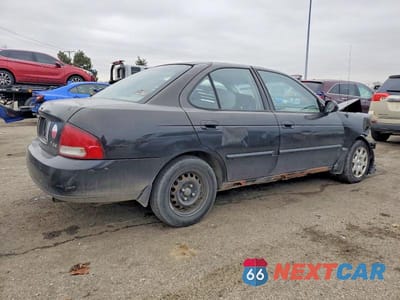 Trzecie zdjęcie samochodu z tyłu: 2002 NISSAN SENTRA XE VIN:3N1CB51D72L685113 - miniatura