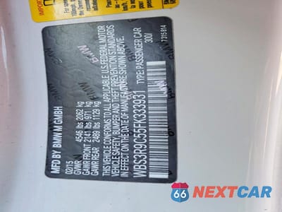Zdjęcie 12 z 12 samochodu: 2015 BMW M4 VIN:WBS3R9C55FK333931 - miniatura