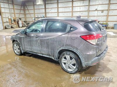 Drugie zdjęcie samochodu z przodu: 2019 HONDA HR-V EX VIN:3CZRU6H59KM719126 - miniatura