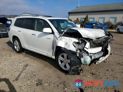 Czwarte zdjęcie samochodu z boku: 2008 TOYOTA HIGHLANDER LIMITED VIN:JTEDS42A182068117 - miniatura