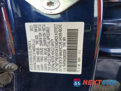 Zdjęcie 13 z 13 samochodu: 2021 HONDA CR-V EX VIN:7FART6H52ME028296 - miniatura