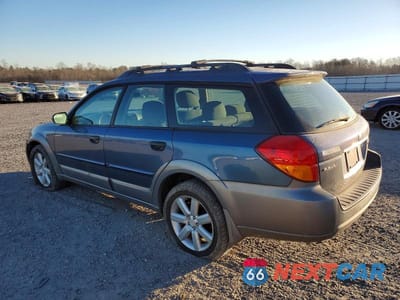 Drugie zdjęcie samochodu z przodu: 2006 SUBARU LEGACY OUTBACK 2.5I VIN:4S4BP61C967354031 - miniatura