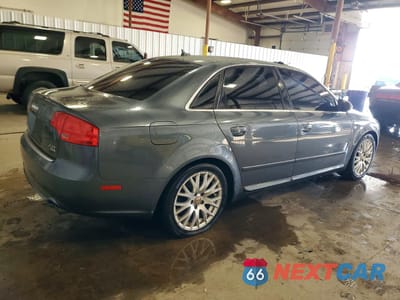 Trzecie zdjęcie samochodu z tyłu: 2008 AUDI A4 2.0T QUATTRO VIN:WAUDF78E28A138604 - miniatura