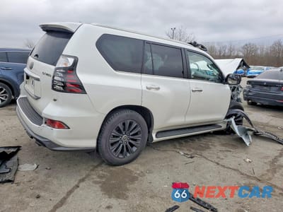 Trzecie zdjęcie samochodu z tyłu: 2023 LEXUS GX 460 VIN:JTJAM7BX2P5354379 - miniatura