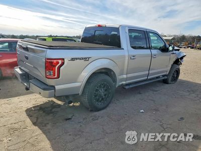 Trzecie zdjęcie samochodu z tyłu: 2016 FORD F150 SUPERCREW VIN:1FTEW1EP1GFC82625 - miniatura