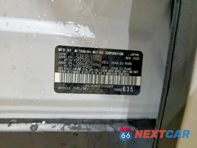 Zdjęcie 14 z 14 samochodu: 2023 MITSUBISHI OUTLANDER SEL VIN:JA4J4VA83PZ020947 - miniatura