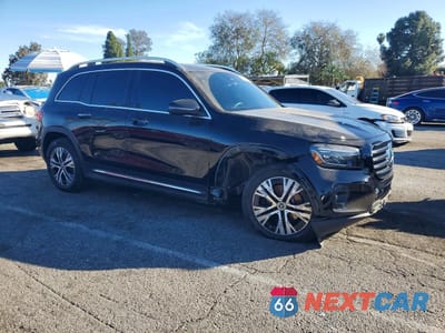 Czwarte zdjęcie samochodu z boku: 2024 MERCEDES-BENZ GLB 250 VIN:W1N4M4GB9RW376803 - miniatura