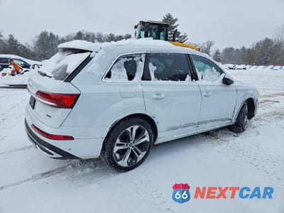 Trzecie zdjęcie samochodu z tyłu: 2022 AUDI Q7 PREMIUM PLUS VIN:WA1LXBF76ND014598 - miniatura