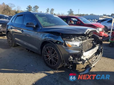 Czwarte zdjęcie samochodu z boku: 2025 AUDI SQ5 PREMIUM PLUS VIN:WA1B4AFY2S2056748 - miniatura