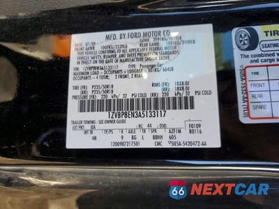 Zdjęcie 12 z 12 samochodu: 2010 FORD MUSTANG VIN:1ZVBP8EN3A5133117 - miniatura