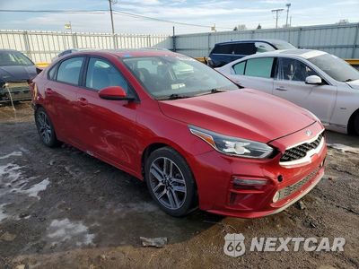 Czwarte zdjęcie samochodu z boku: 2019 KIA FORTE GT LINE VIN:3KPF34AD6KE048381 - miniatura