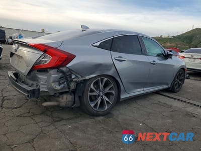 Trzecie zdjęcie samochodu z tyłu: 2016 HONDA CIVIC EX VIN:2HGFC1F39GH644984 - miniatura