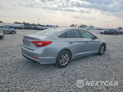 Trzecie zdjęcie samochodu z tyłu: 2016 HYUNDAI SONATA HYB VIN:5NPE24AF6GH404153 - miniatura