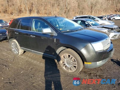Czwarte zdjęcie samochodu z boku: 2010 LINCOLN MKX VIN:2LMDJ8JC4ABJ04951 - miniatura