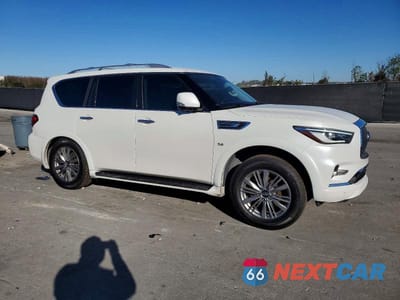 Czwarte zdjęcie samochodu z boku: 2020 INFINITI QX80 LUXE VIN:JN8AZ2NF2L9700917 - miniatura