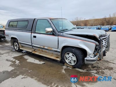 Czwarte zdjęcie samochodu z boku: 1992 GMC SIERRA K1500 VIN:1GTEK14K5NZ512910 - miniatura